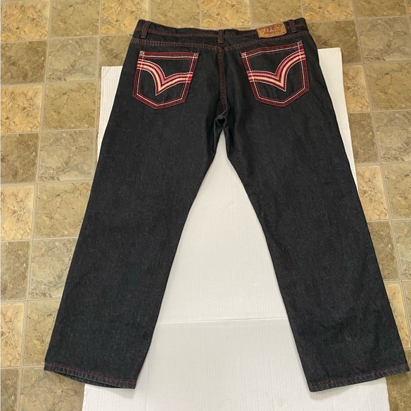 MENS ABLANCHE OF NEW YORK FASHION DENIM JEANS - Picture 8 of 8